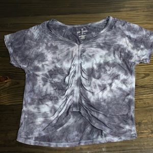 Womens soft and sexy American eagle tie dyed shirt size large